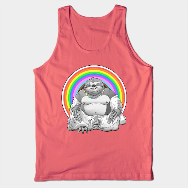 Pride Sloth Tank Top by NerdSloth